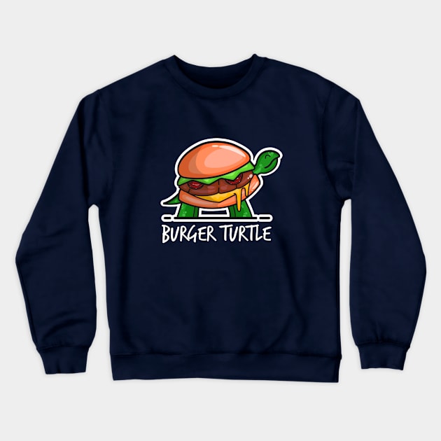 Burger Turtle Crewneck Sweatshirt by muhamadnavy